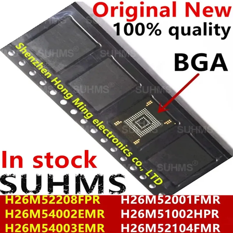 (1 шт.) 100% новый H26M54002EMR H26M54003EMR H26M52001FMR H26M51002HPR H26M52104FMR BGA