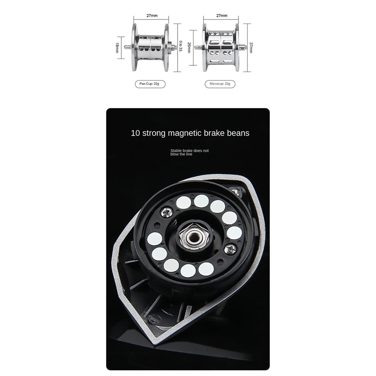 Катушка с защитой от взрыва катушка падением воды высокоскоростное соотношение 7