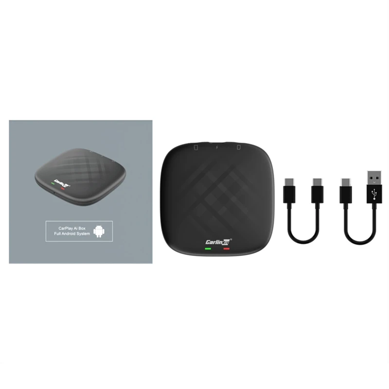 

Carlinkit Carplay Ai Box Android 11.0 беспроводной Apple Ipad 3 + 32G Автомобильный мультимедийный плеер 4GLTE Wifiaudio GPS навигация