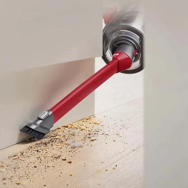 Для Dyson V7/V8/V10/V11/V12 Detect Slim/V15 Detect/ Awkward Space щелевой инструмент сменная щетка для