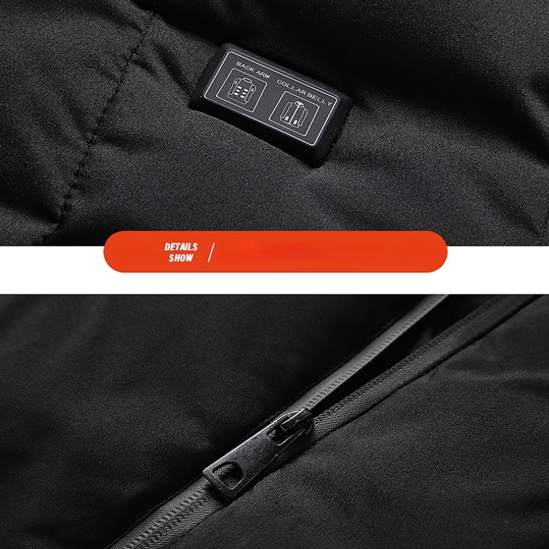 Heated Cotton Jackets Intelligent Thermostat Heating Warm Jacket Winter Men and Women New Multi-color Fashion Warm Hot Sale