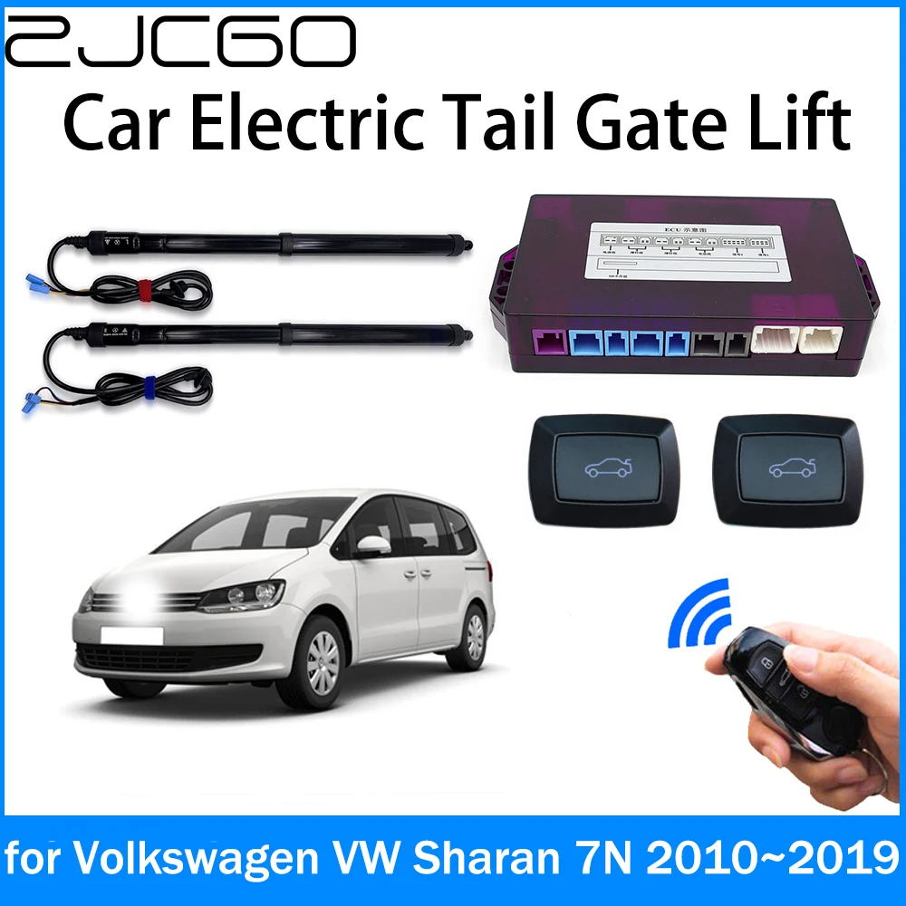 

ZJCGO Car Power Trunk Electric Suction Tailgate Intelligent Tail Gate Lift Strut for Volkswagen VW Sharan 7N 2010~2019