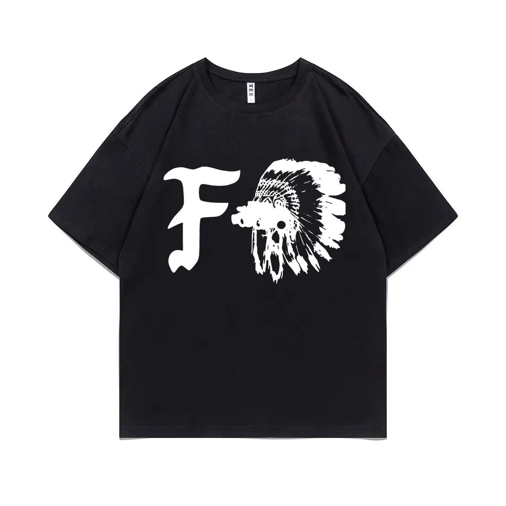 

FOG Pure Cotton T-shirt Forward Observations Group Gbrs Tshirt Crew Neck Men Women Hip Hop Rock Punk Tee Male Oversized T Shirt