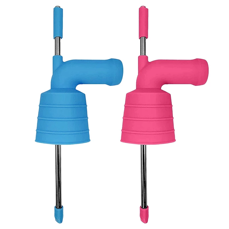 

2Pcs Beer Snorkel Drink Dispenser Bong Funnel Fits Cans & Bottles Beer Funnel/Drink Snorkel/Party Bong