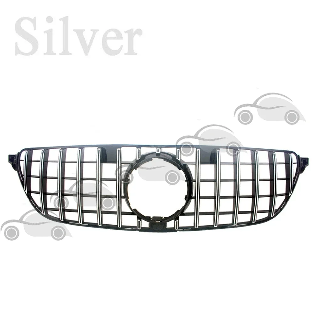 Передний бампер Racing Grill Заготовка решетки для внедорожника Mercedes-Benz W166 GLE-Class 2015-2019