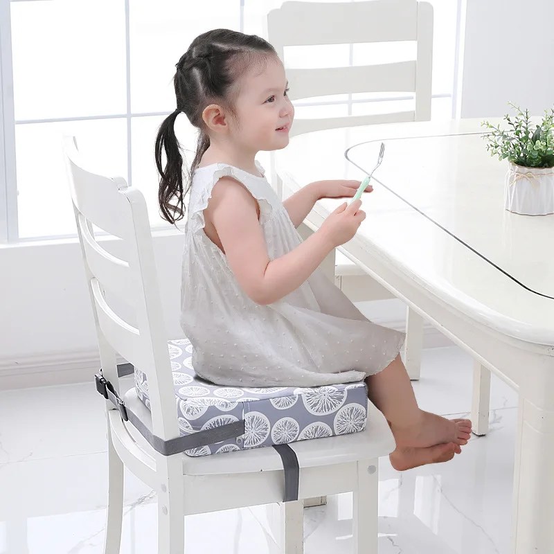 

Dining Baby Toddler Kids Soft Warming Chair Increasing Washable Car Seat Cover Cushion Pad with Strap High Chair for Feeding