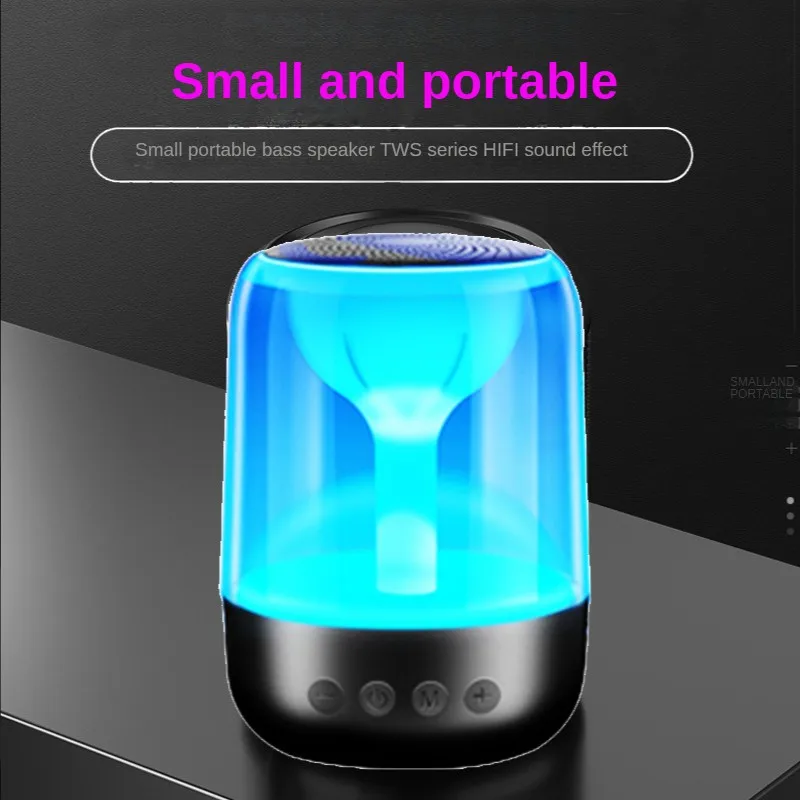 Мобильный телефон Bluetooth-динамик высокого качества цветное освещение