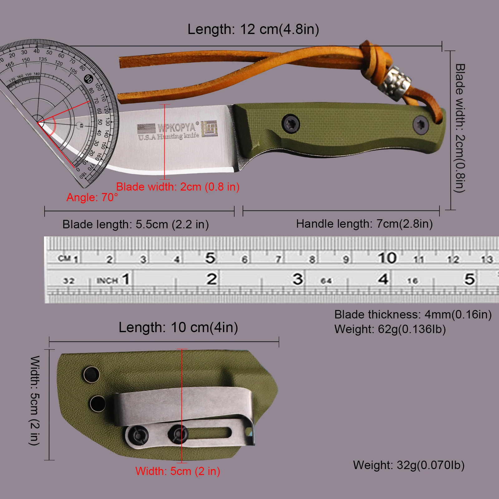 Мини-нож WPKOPYA