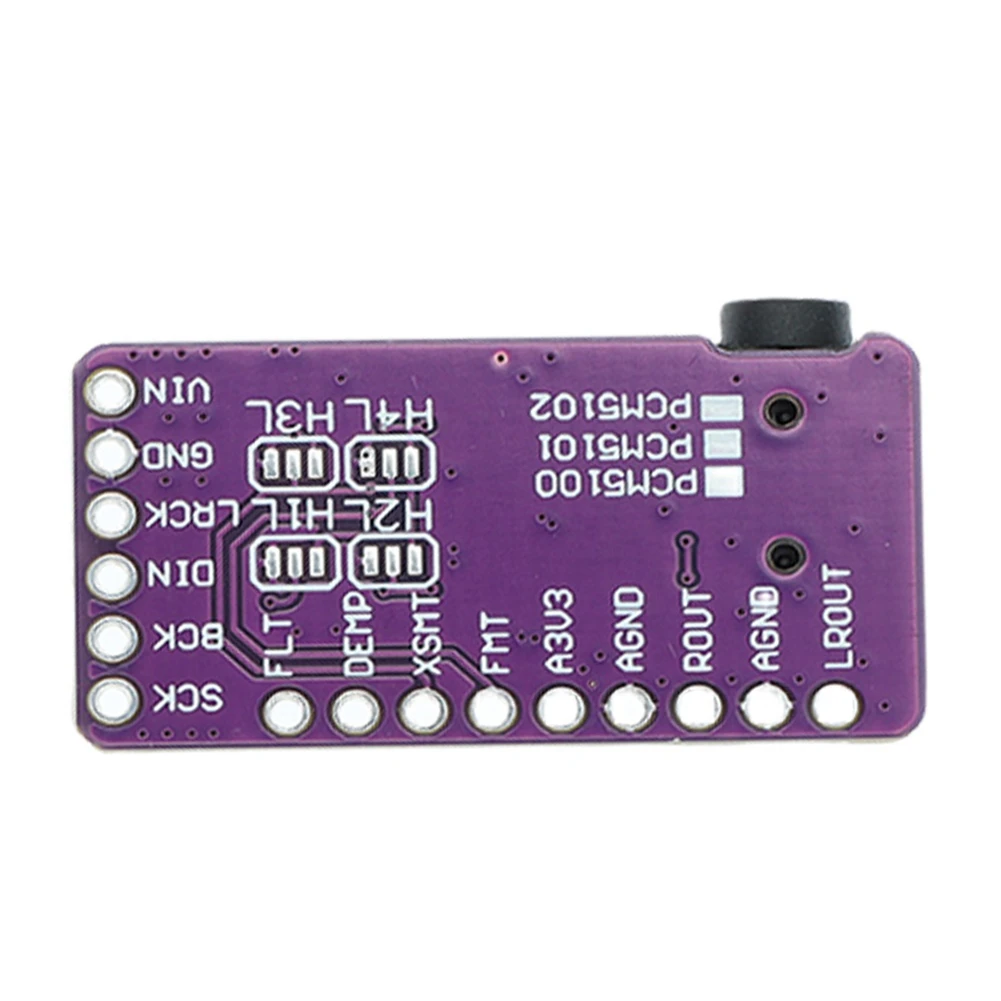 I2S PCM5102A ЦАП декодер GY-PCM5102 модуль плеера для Raspberry Pi PHAT форматная плата цифровая