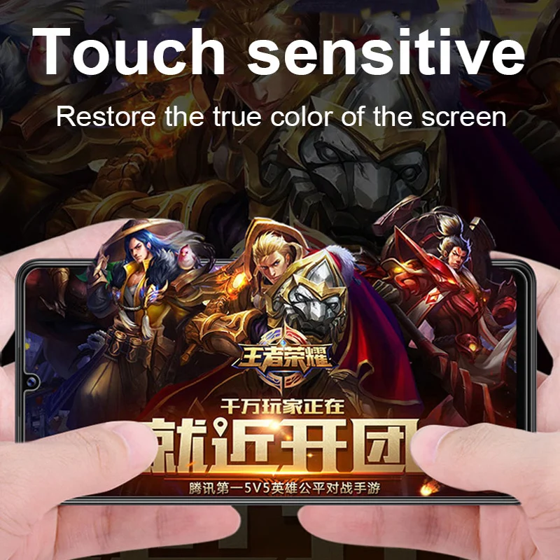 3 шт. закаленное стекло для Samsung Galaxy A32 A22 A02S A12 A52 A72 A03S A13 A23 A53 A73 S20FE Защитная пленка