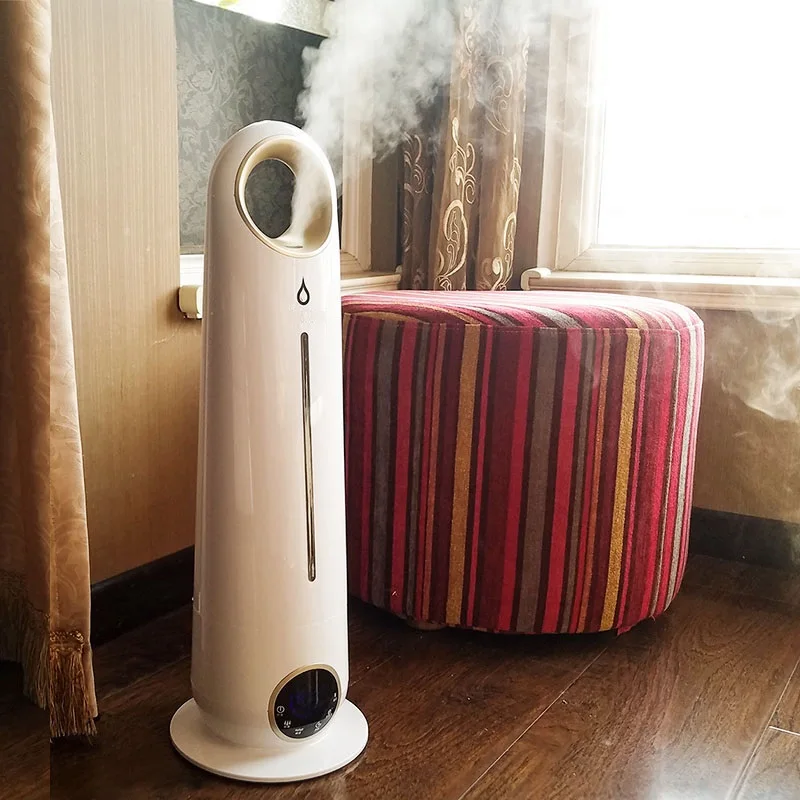 

220V Household Intelligent Air Humidifier Aromatherapy Diffuser Floor Type With Remote Control Anion Air Humidifier