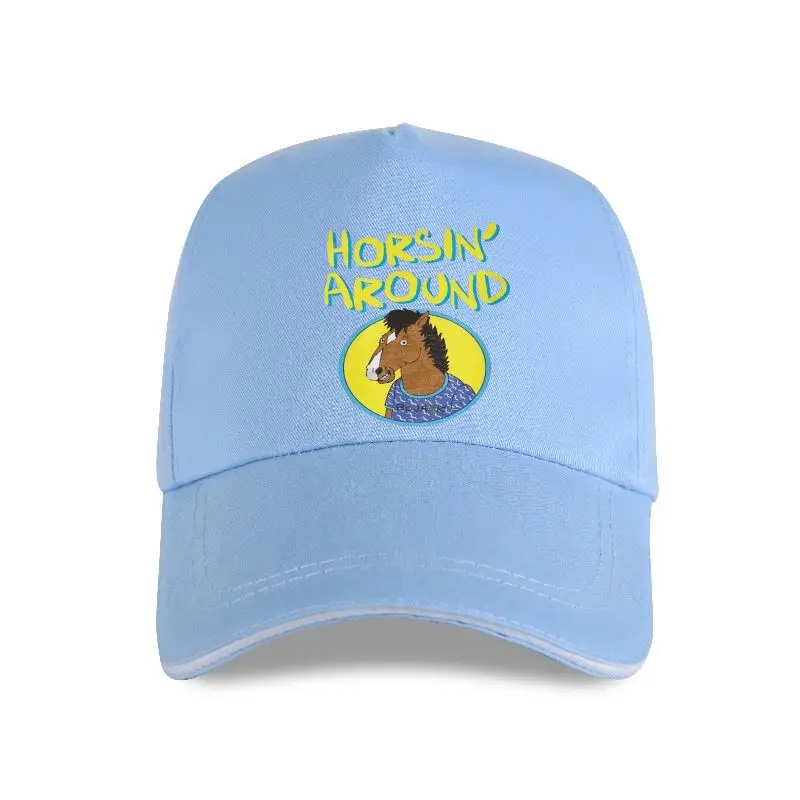 

CUC Baseball cap BOJACK THE HORSEMAN SERIE TV MOVIE FAMOUS HORSE Men Brand Printed 100% Cotton