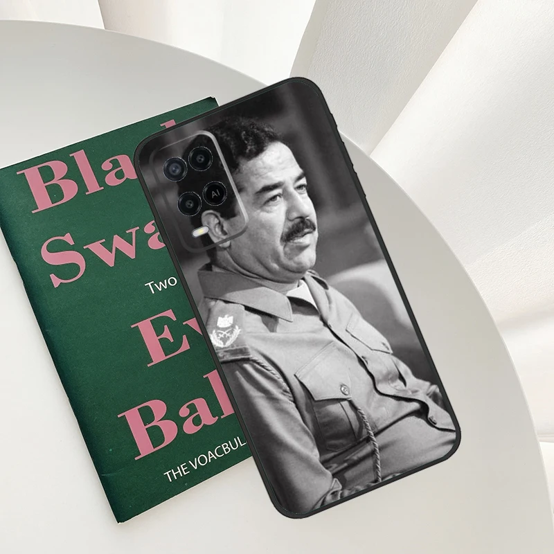 Чехол Saddam Hussein Iraq для Oppo A54 A74 A94 A54S A57S A15 A16 A17 A52 A72 A76 A96 A58 A78 A98 A77 A5 A9 Cover