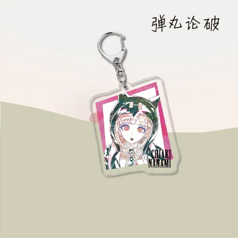 Danganronpa аниме фигурка Nagito Komaeda Shuichi Saihara акриловые брелки персонаж Chiaki Nanami кулон