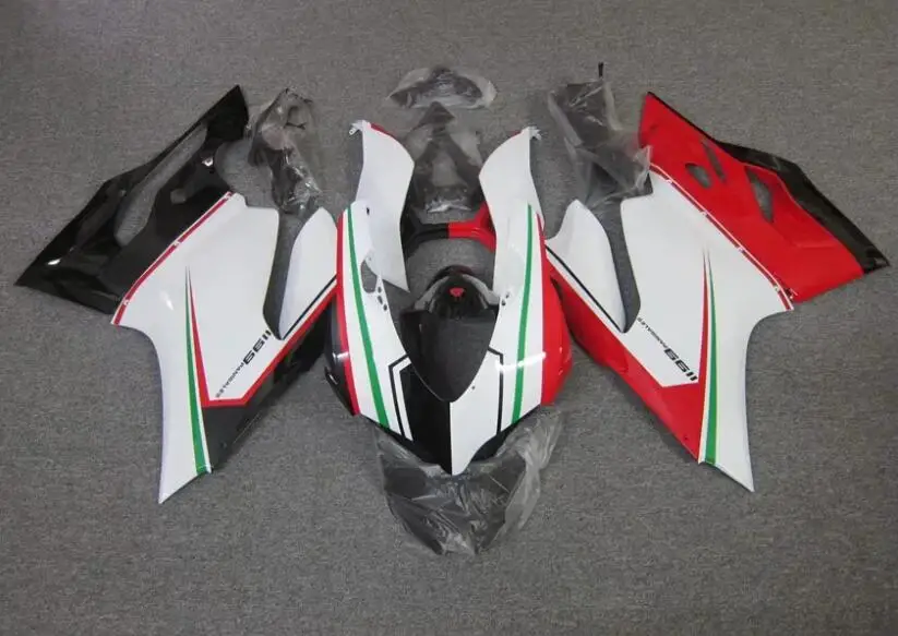 

Комплект обтекателей для мотоцикла из АБС-пластика, подходит для Ducati 899 1199 Panigale s 2012 2013 2014 12 13 14, кузов красного и черного цвета