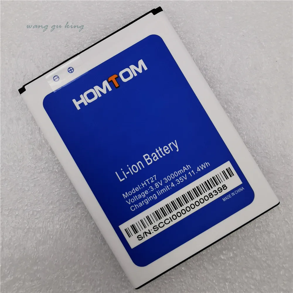 100% оригинальный новый 3000mah HT 27 высококачественный Сменный аккумулятор для HOMTOM HT27