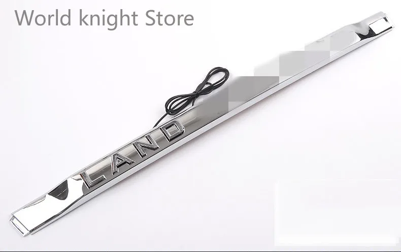 

Крышка двери Задняя Крышка багажника Крышка со светодиодсветильник кой Стайлинг крышка для Toyota Land Cruiser 200 LC200 аксессуары 2016 20172018