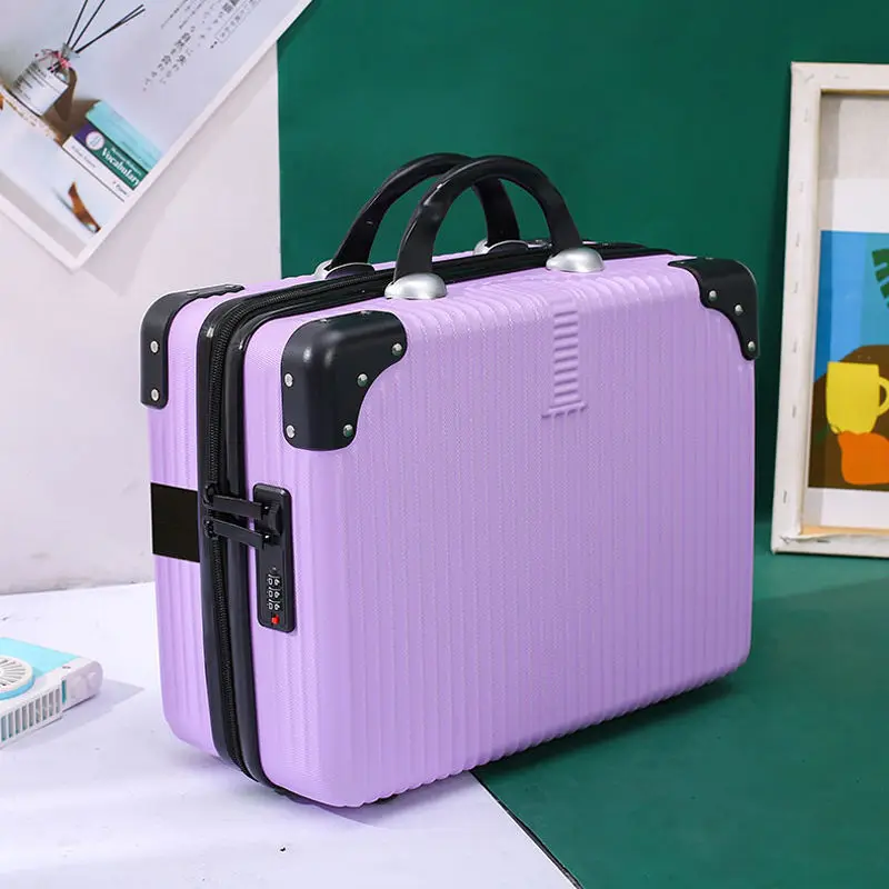 

Cosmetic Case Luggage Travel Portable Carrying Suitcase Makeup Waterproof Travel Storage Bag Tattoo Beautician Travel Organizer
