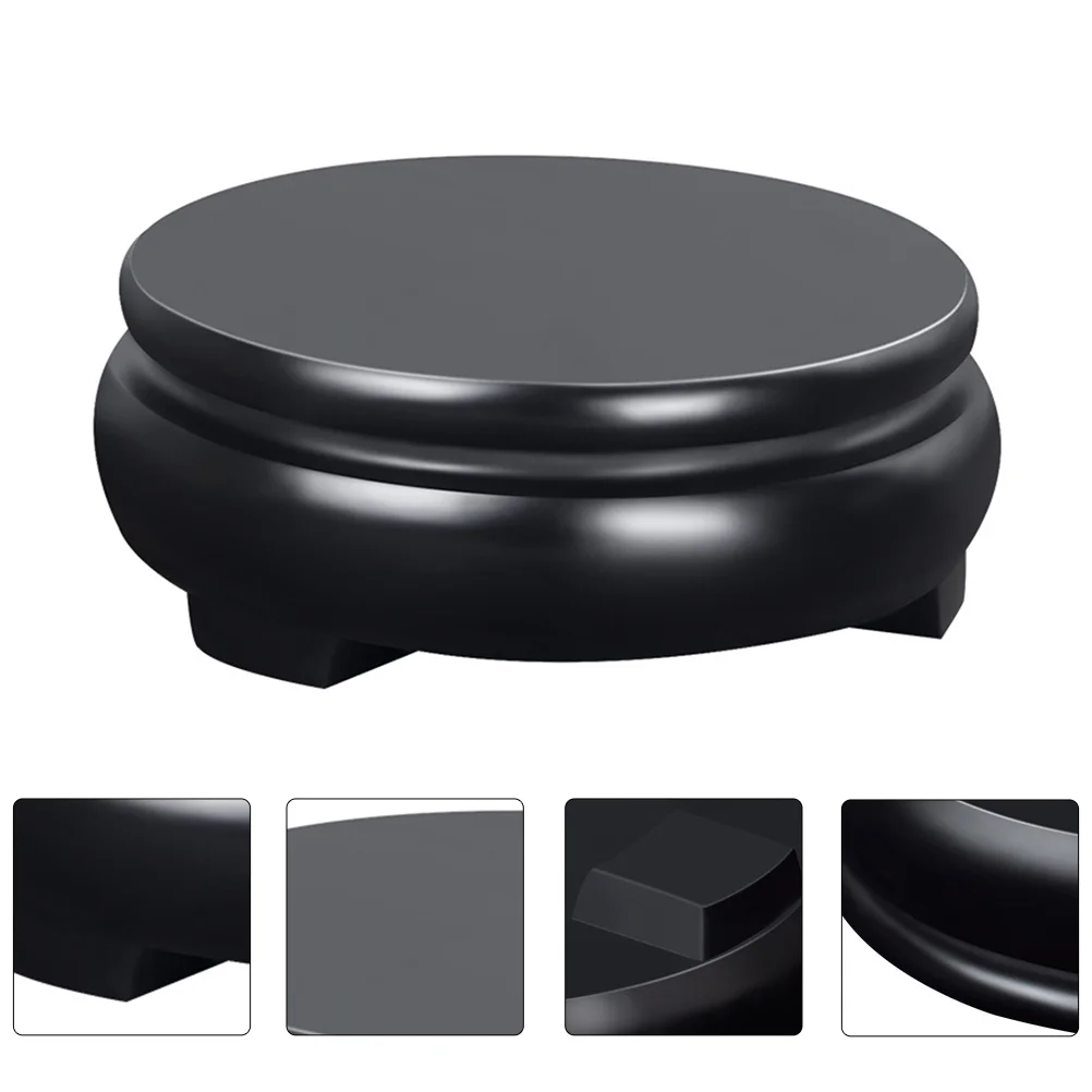 

Display Base Stand Wood Vase Woodenpot Statue Flower Round Stands Teapot Decorative Fishbowl Crystal Saucer Action Tray Figurine