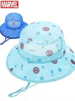disney marvel sunshade hat for boys spider man childrens cap summer sun screen thin big western style hats kids baseball cap