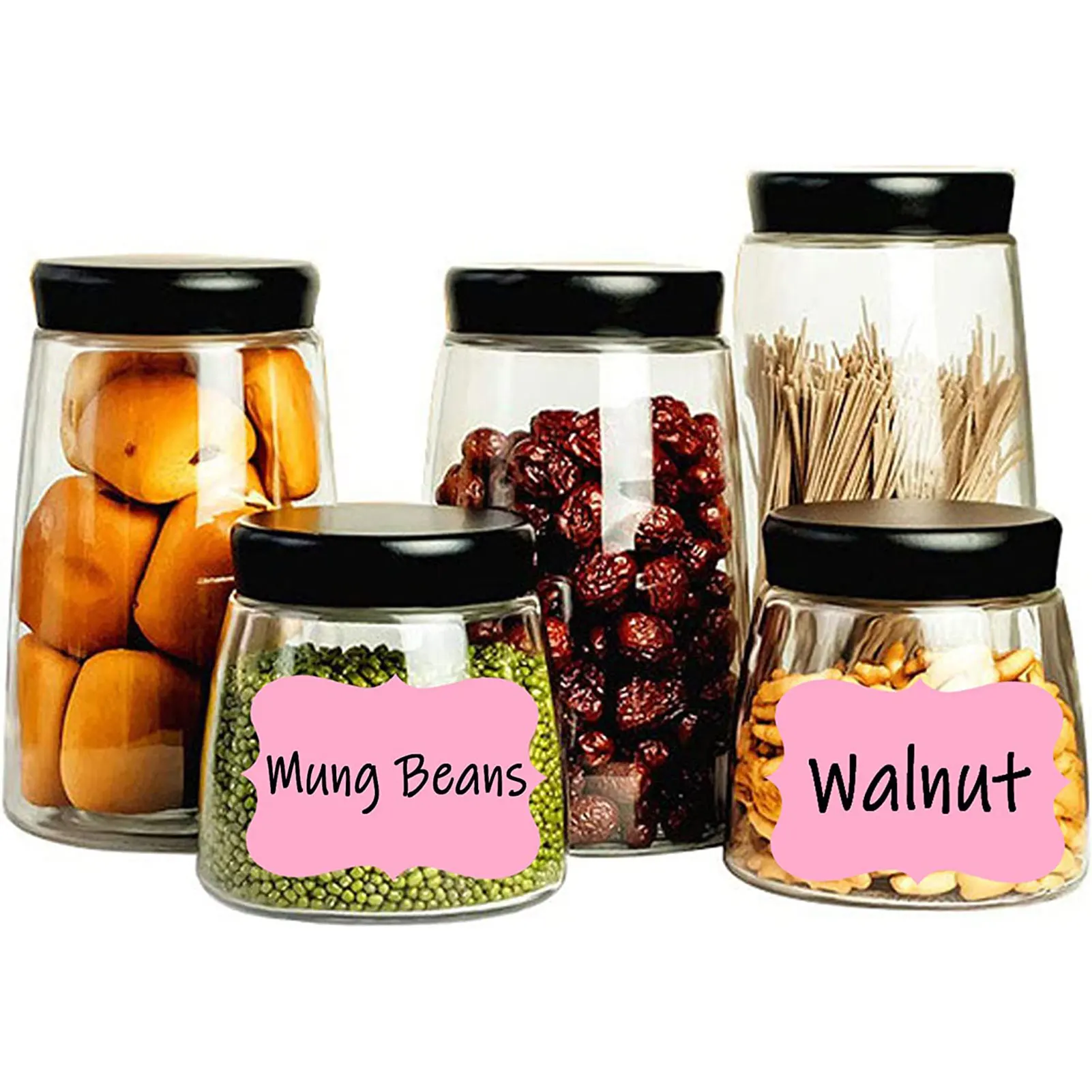 

PVC Writable Blank Labels Condiment Bottle Label Multi Functional PVC Sticker for Sorting of Condiment Bottles