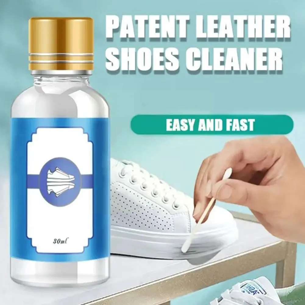 

30ml White Shoes Cleaner Shoes Whiten Refreshed Polish Cleaning Tool For Casual Leather Shoe Sneakers Cleansing Tools C2p1