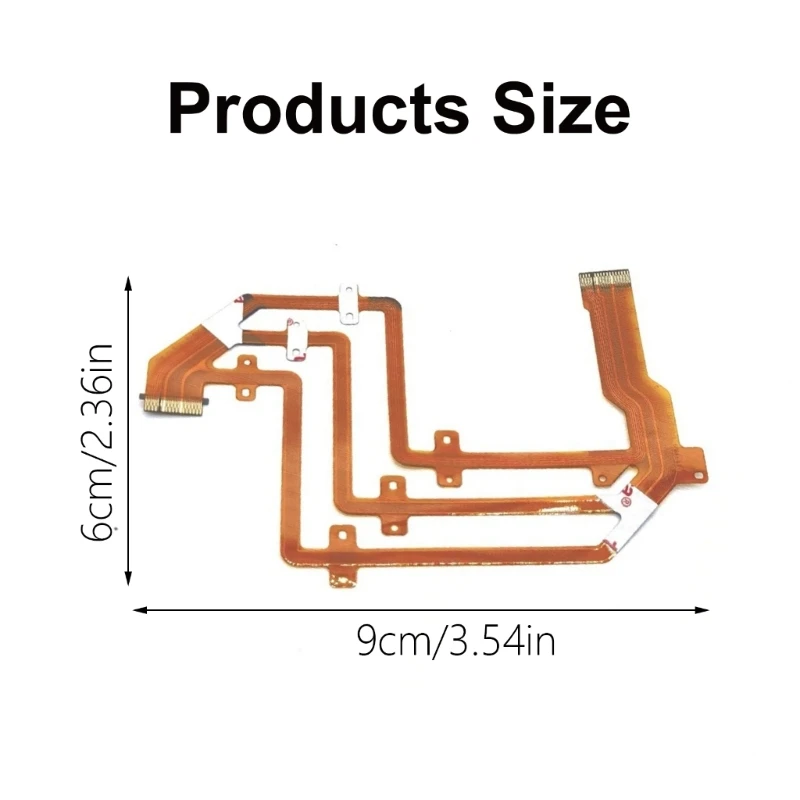 Гибкий кабель ЖК-экрана для видеокамер DCR-SX33 SX33E SX34 SX43E SX44 SX63E Прямая поставка