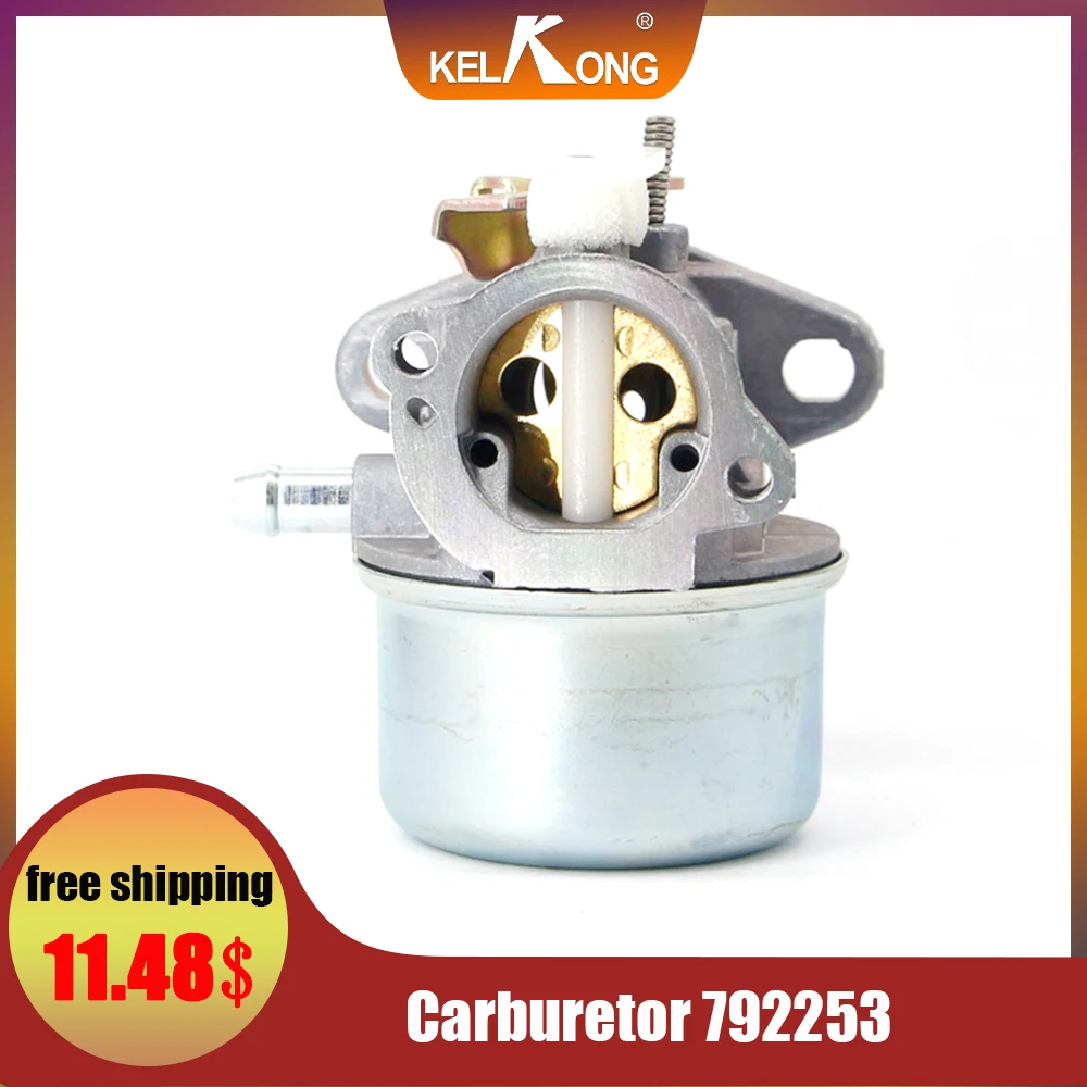 

KELKONG Carburetor for Briggs & Stratton 799869 792253 Lawn Mower Carb497586 499059 with Gasket Choke Ring