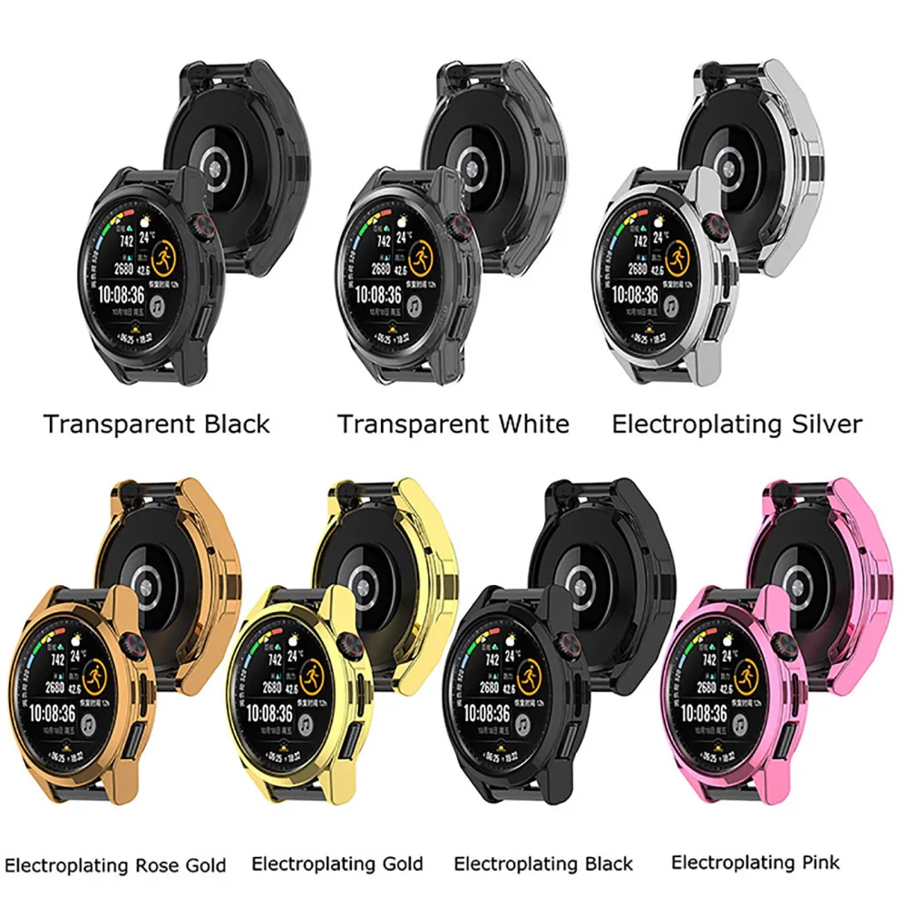 

Watch Case for HUAWEI Watch GT Runner Protective Glass Cover Full Screen Protector For Huawei Cases
