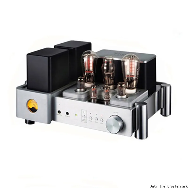 Фото Интегрированный усилитель MS-500B класса А, одноконденсаторный, ламповый, Hi-Fi, 300B 6/N8Px2 12AU7x2 5Z3Px1, 110-240В №1