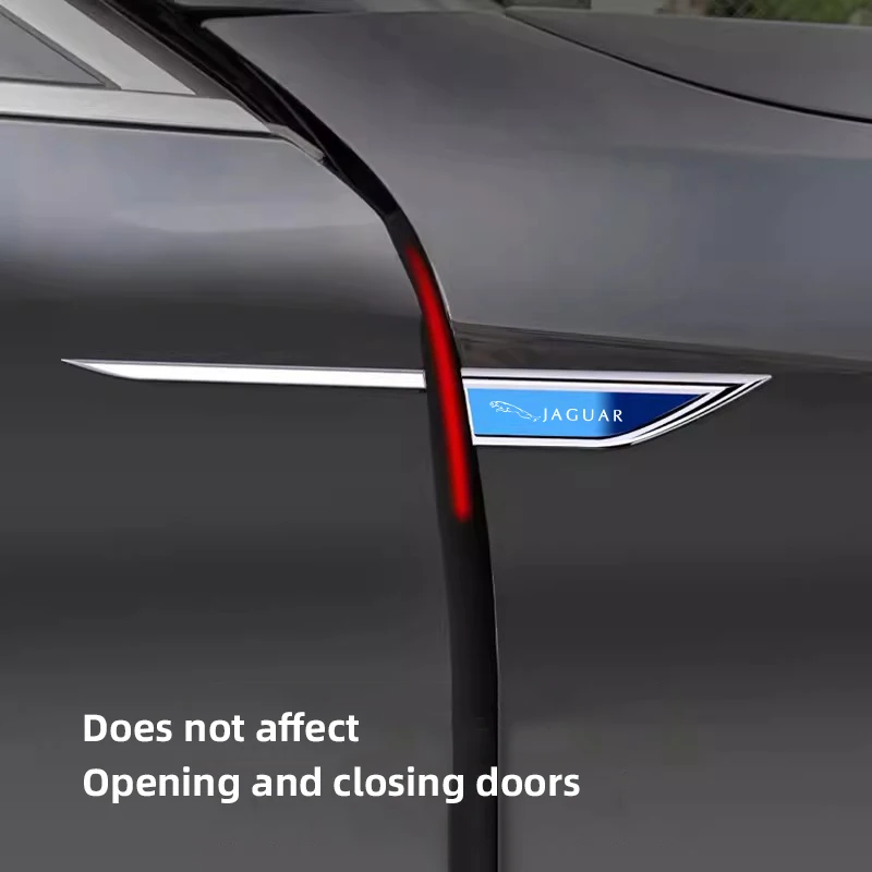 2 шт. автомобильные аксессуары лезвия боковых дверей наклейки для Jaguar XE XF XJ F-Type