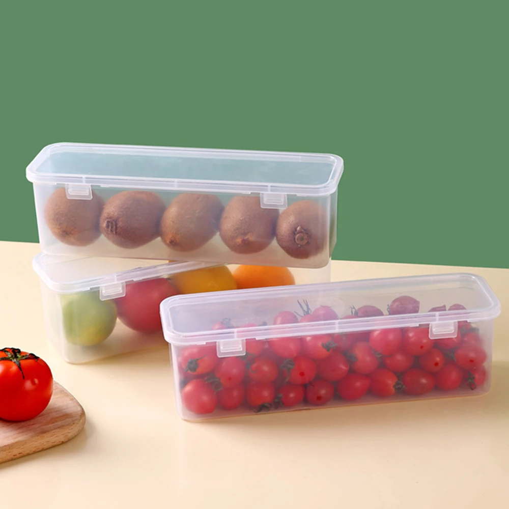 

Storage Box Transparent Colorless Light And Convenient Beautiful Fashion Place Freely Not Easy To Deformation Long Storage Box