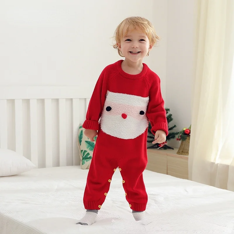 

Детский комбинезон с длинным рукавом, с рисунком оленя