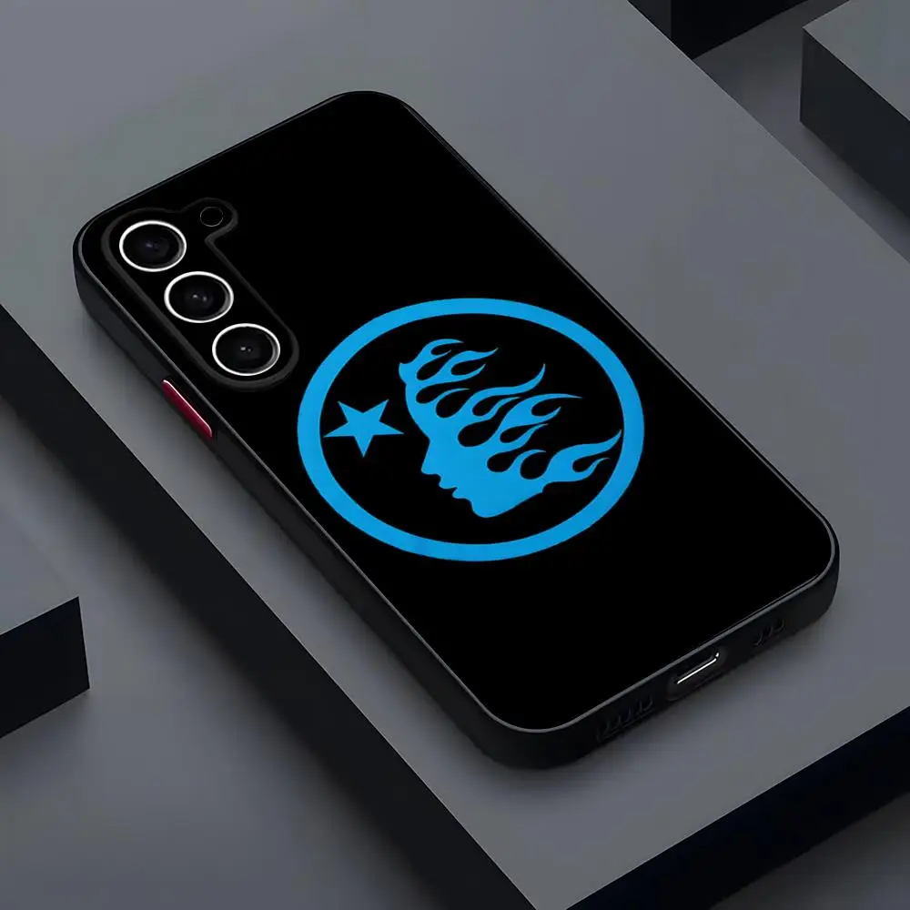 H-HellstarS модный чехол для телефона матовый прозрачный Samsung S25Plus S21fe S22 FE S23 Ultra S24 Plus S25