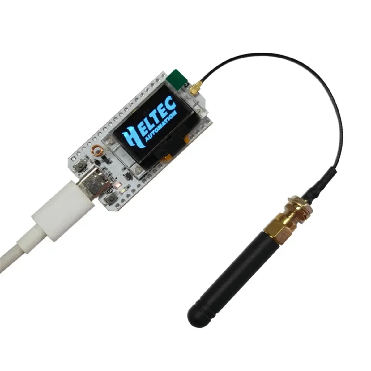 H ELTEC AUTOMATION 2 комплекта 868-915 МГц SX1262 ESP32 LoRa 0 96-дюймовый синий OLED-дисплей WIFI Lora 32 V3