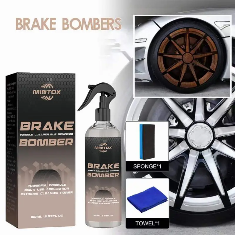 Инструмент для удаления железа 100 мл защита колес и тормозных дисков от