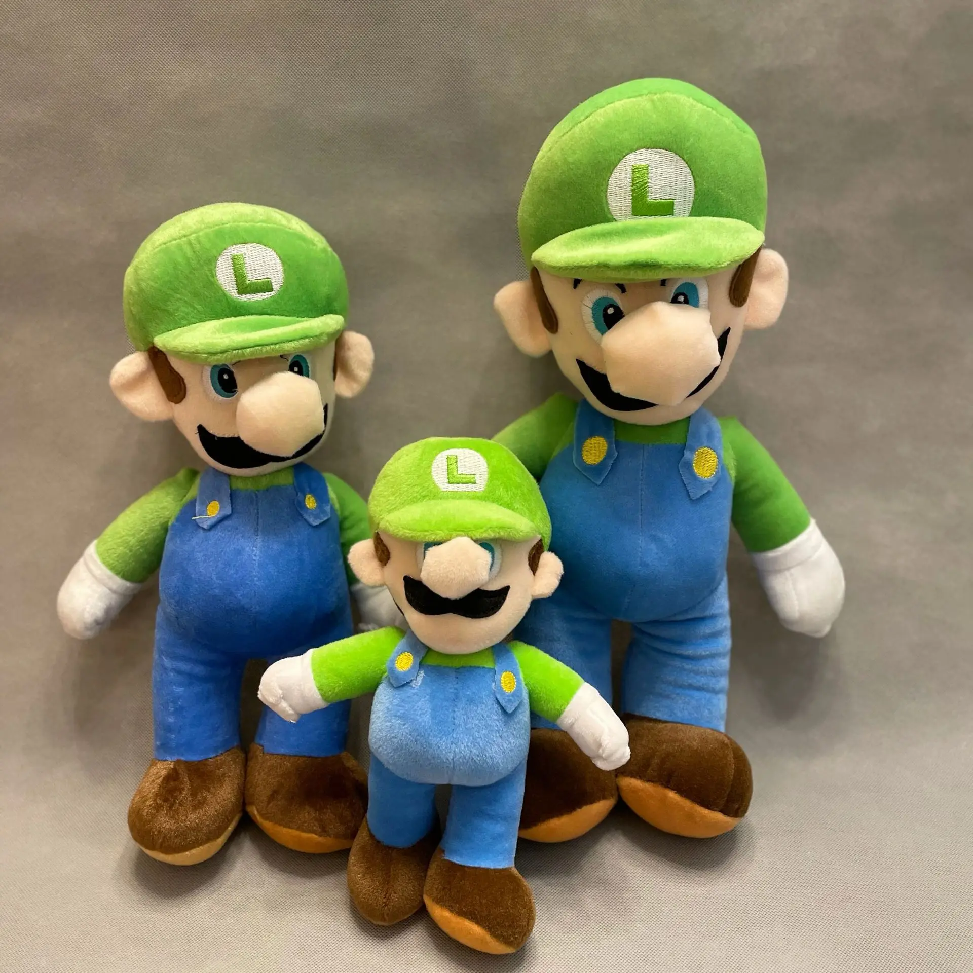 Фото Новинка 2023, аниме Super Mario Mary M & L, искусственная подставка, маленькая и Большая фигурка, подарок на день рождения №3