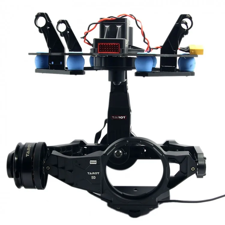 3-осевой стабилизированный бесщеточный карданный подвес Tarot 5D3 CNC TL5D001 для Canon 5D EOS MARK 3 SLR camera RTF готовая версия