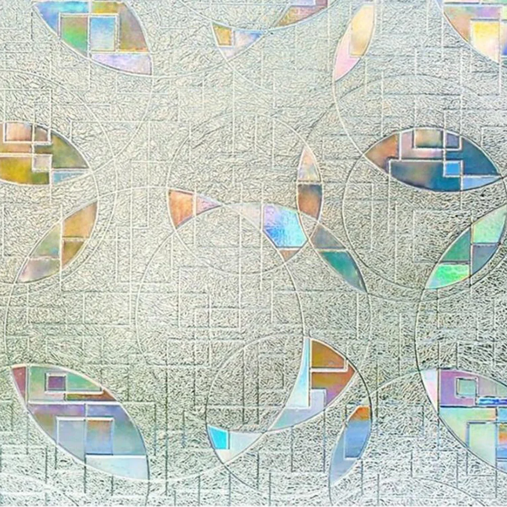 

Window Film Privacy Frosted Blackout Clings Office Decorative Decals Paster Stickers Pvc