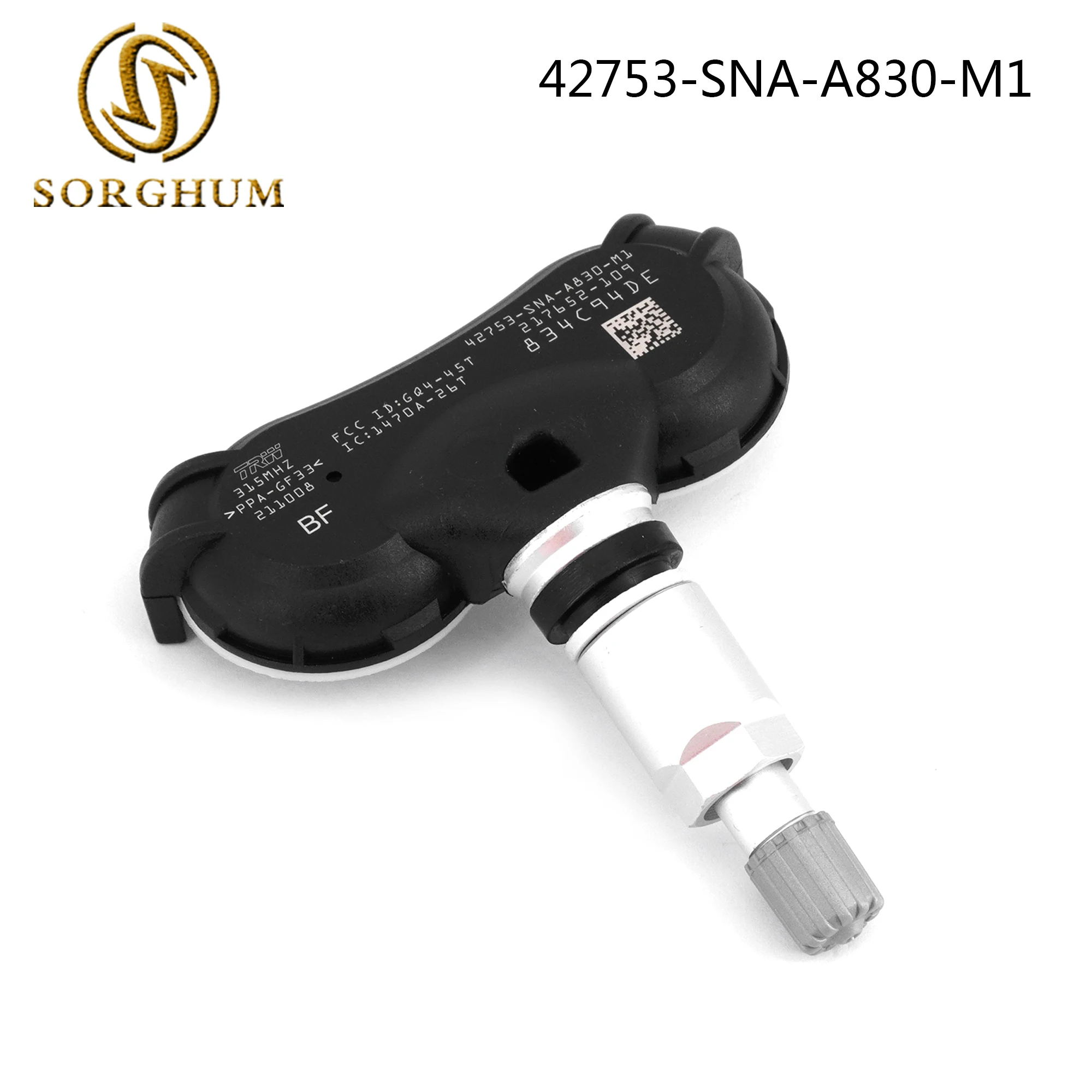 

SORGHUM 42753-SNA-A830-M1 TPMS Sensor Tire Pressure Monitor System For Honda Odyssey Element Insight CR-Z Fits Civic Hybrid
