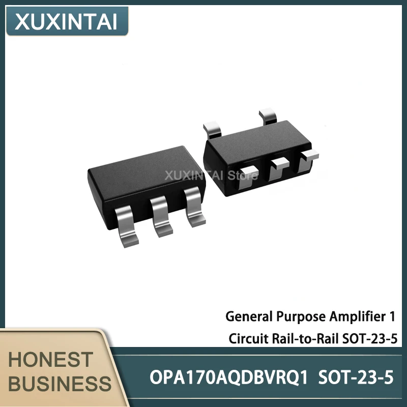 

5Pcs/Lot OPA170AQDBVRQ1 OPA170A General Purpose Amplifier 1 Circuit Rail-to-Rail SOT-23-5