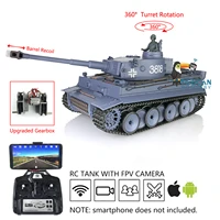 gifts heng long 116 7 0 plastic tiger i rc tank 3818 360 turret barrel recoil fpv ready to run remote control modelth17238 smt7
