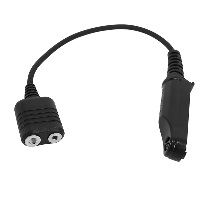 

AYHF-Audio Cable Adapter For Baofeng UV-XR UV-9R Plus UV-5R BF-888S UV-82 UV-S9 Walkie Talkie Headset Speaker Mic