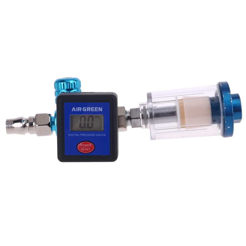 

1/4'' Oil Water Separator Inline Air Hose Filter Moisture Trap For Compressor