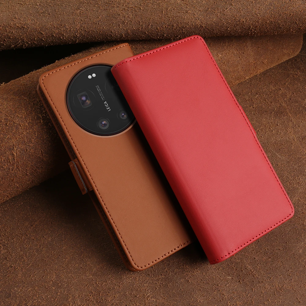 Фото Премиальный кожаный чехол-флип для Xiaomi 17 15 Ultra Pro Max 12 11 lite 12X 12S 12T 13T 14T 15s 15T 17T Pro, чехол-кошелек для телефона №2