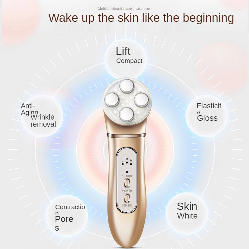 Radio frequency beauty instrument introduction instrument face lifting and firming face photon skin rejuvenation instrument