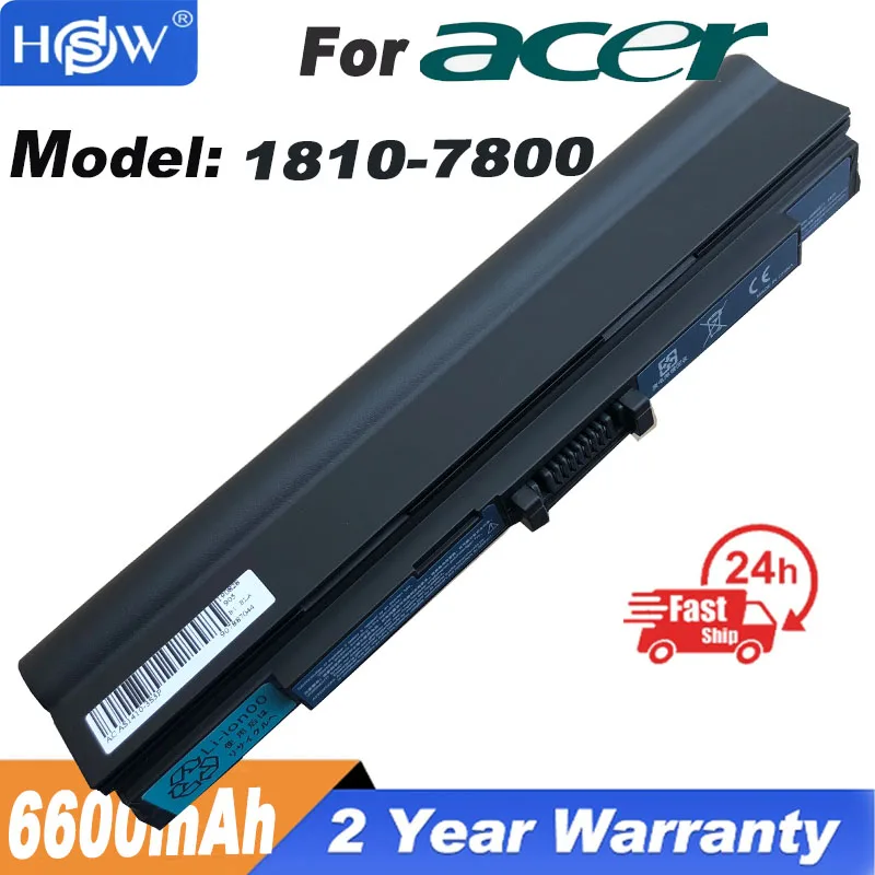 Аккумулятор для ноутбука Acer Aspire One 6600 521 752 1410 1810T 1810TZ UM09E31 UM09E71, для Ferrari O, 1810 мАч, 9 ячеек