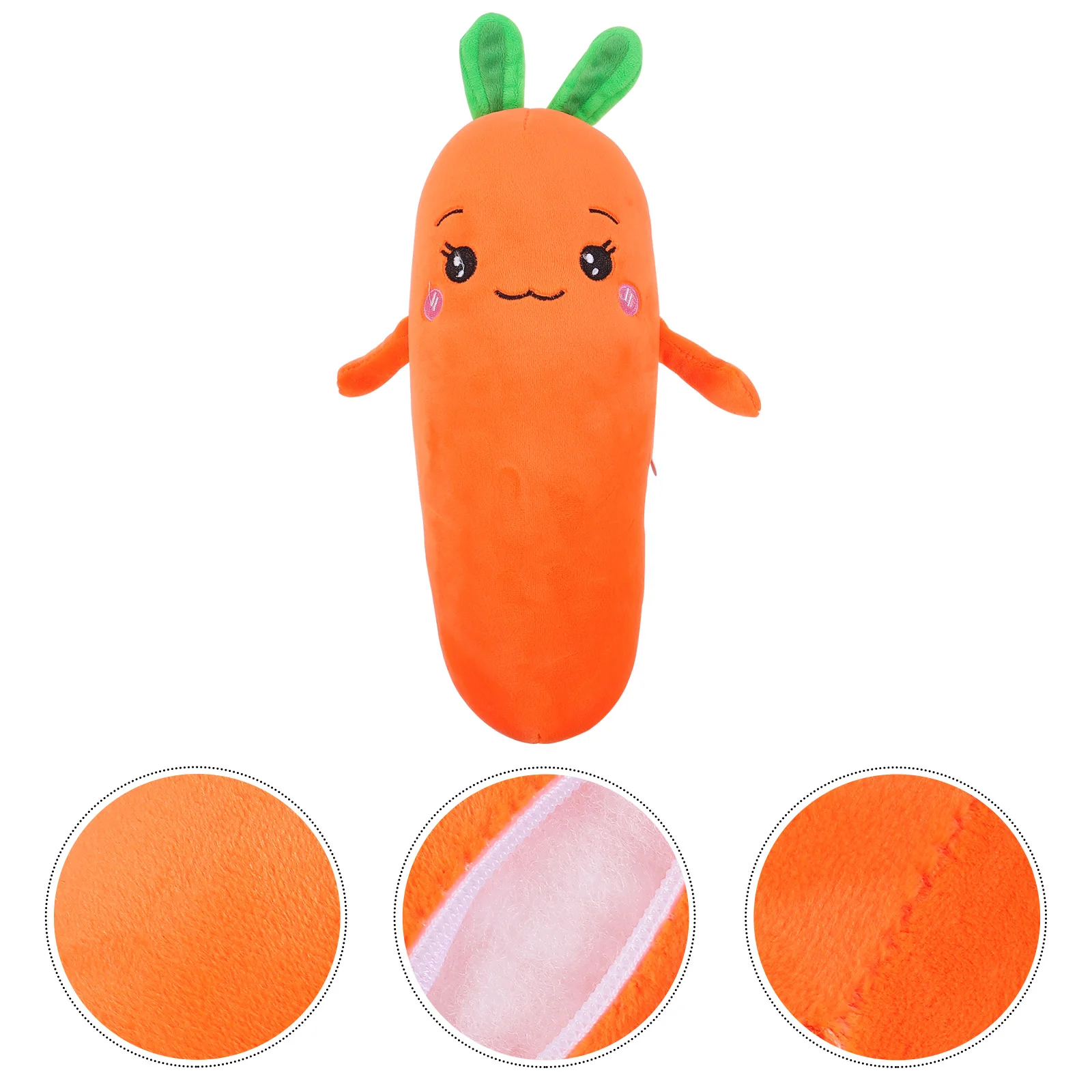 

Pillow Plush Carrot Throw Stuffed Toy Kids Cartoon Decorative Sofa Hugging Vegetable Cushion Down Cotton Soft Lovelyfruit Animal