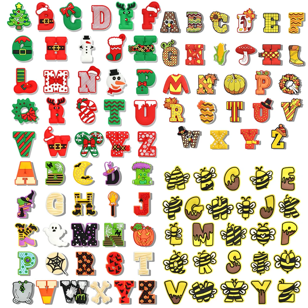 26 шт./набор украшения для обуви на Хэллоуин Рождество День благодарения