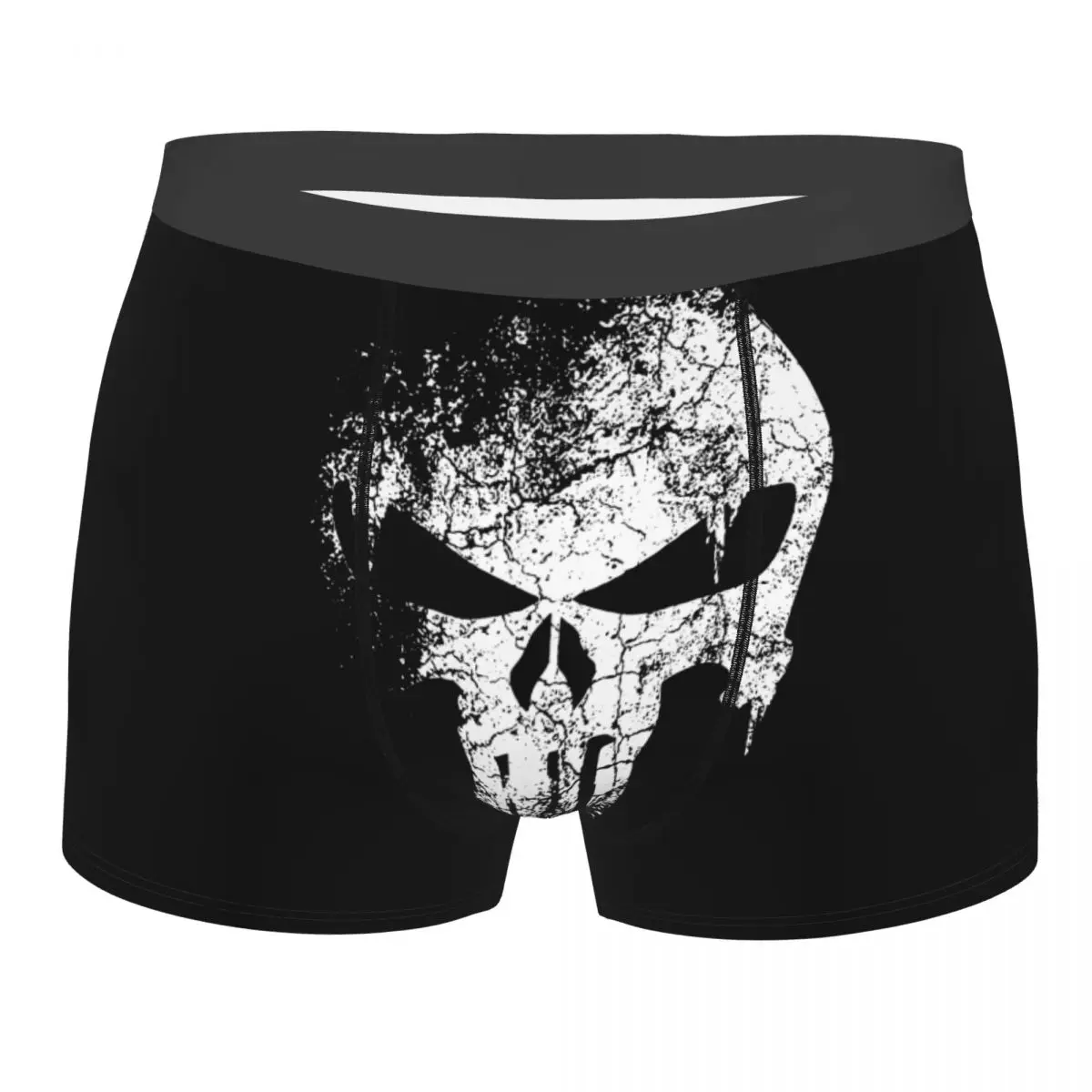 

Мужские боксеры с рисунком черепа